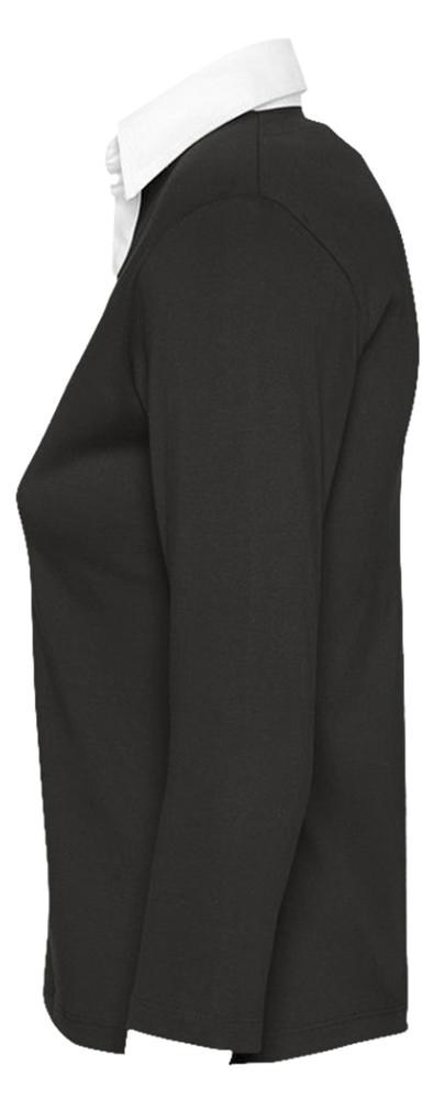 Рубашка поло женская с рукавом 3/4 PANACH 190 черная