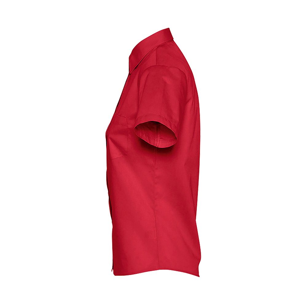 Рубашка женская с коротким рукавом ENERGY, красная