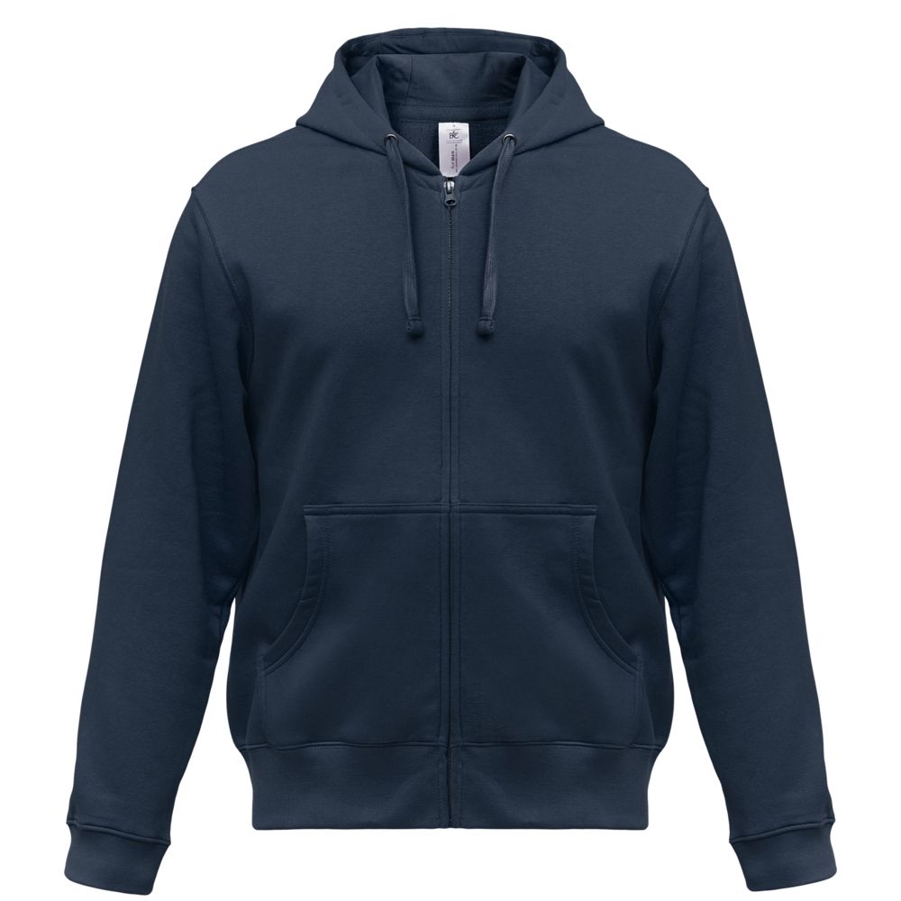 Толстовка мужская Hooded Full Zip темно-синяя