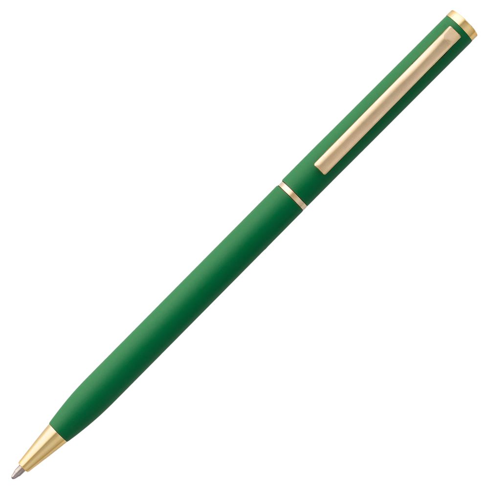Ручка шариковая Hotel Gold, ver.2, зеленая