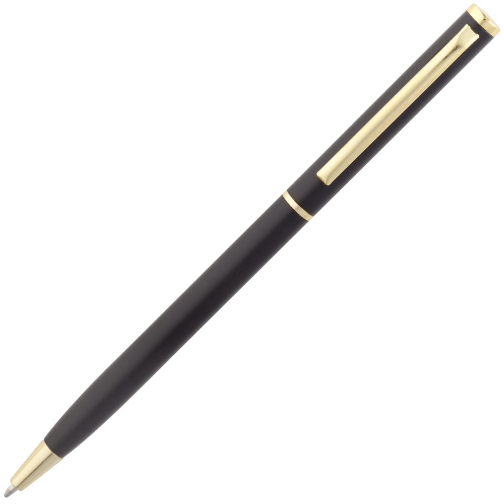 Ручка шариковая Hotel Gold, черная