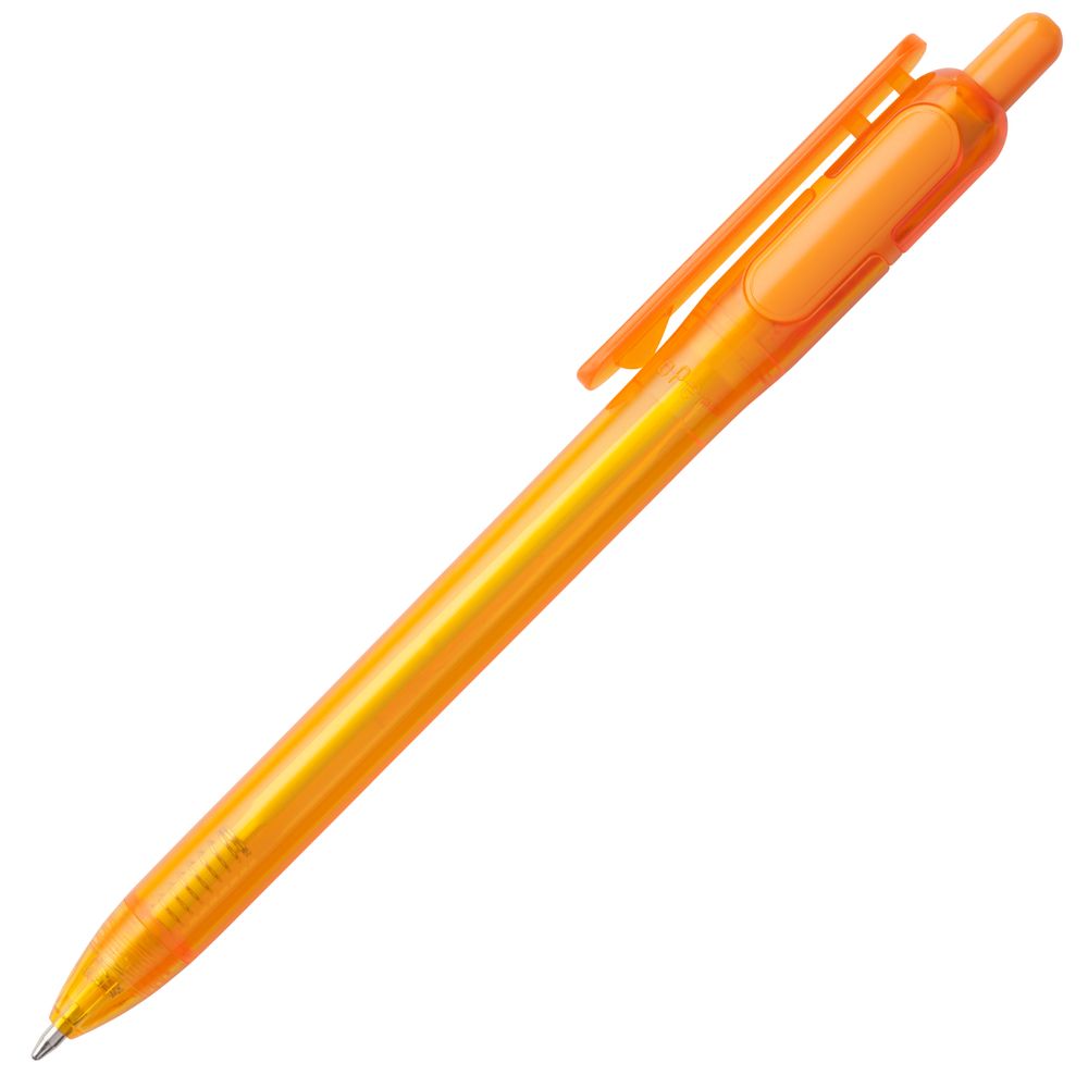 Ручка шариковая Bolide Transparent, оранжевая