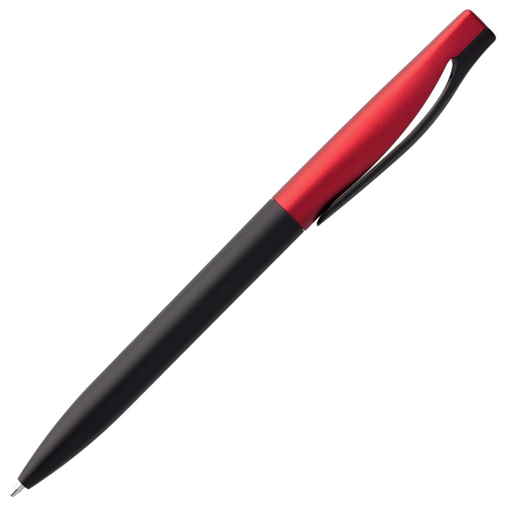 Ручка шариковая Pin Fashion, черно-красная