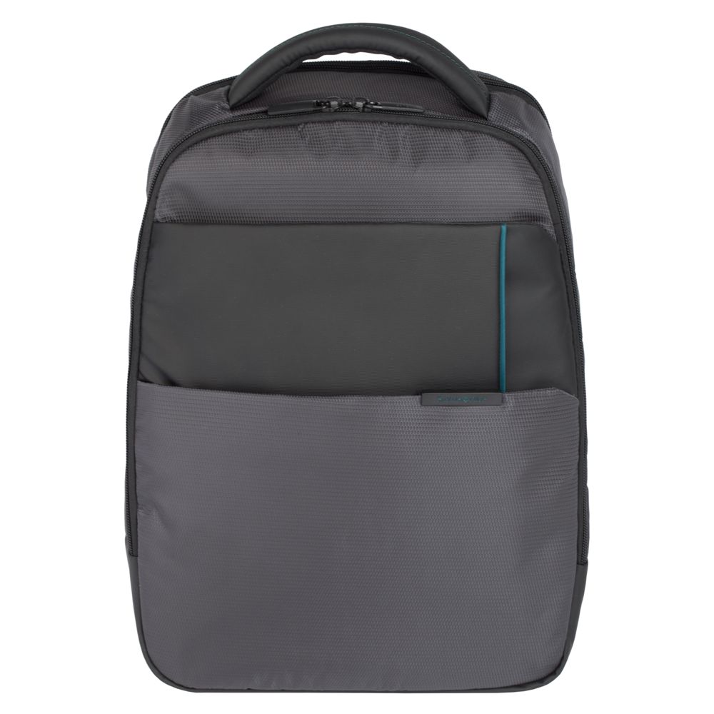 Рюкзак для ноутбука Qibyte Laptop Backpack, темно-серый с черными вставками