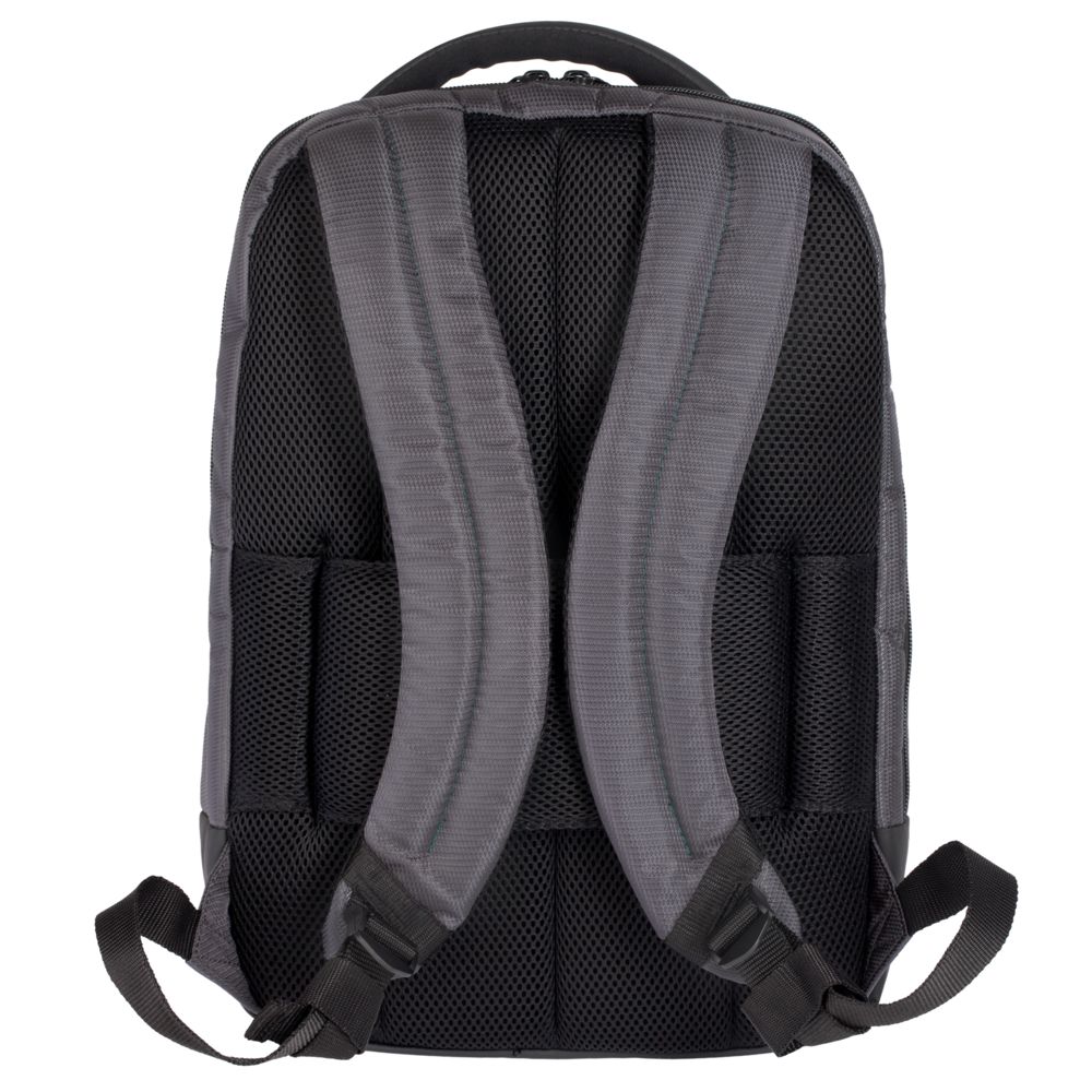 Рюкзак для ноутбука Qibyte Laptop Backpack, темно-серый с черными вставками