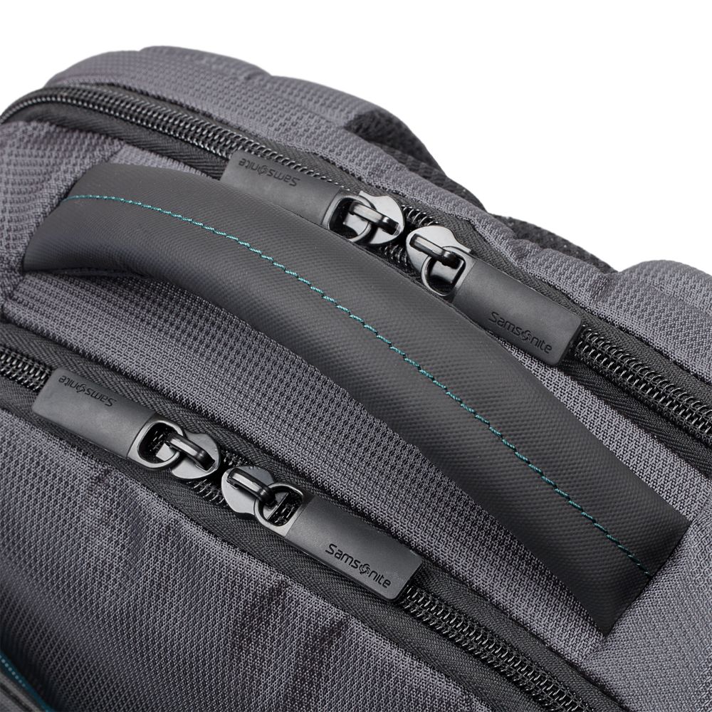 Рюкзак для ноутбука Qibyte Laptop Backpack, темно-серый с черными вставками