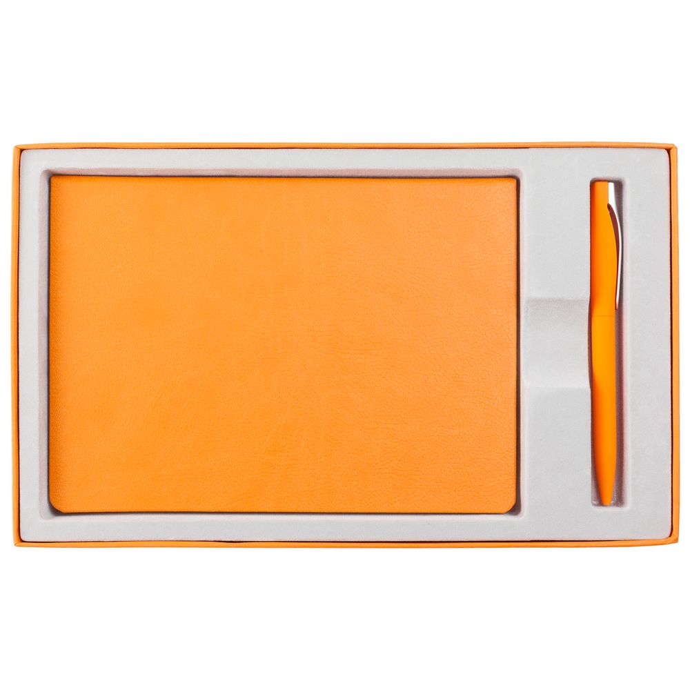 Коробка Adviser под ежедневник, ручку, оранжевая