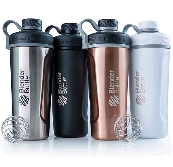 Спортивный шейкер Radian Insulated Stainless, матовый черный