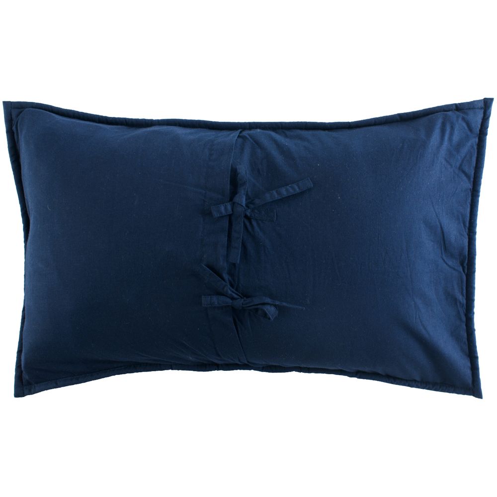 Чехол на подушку «Хвойное утро», прямоугольный, темно-синий