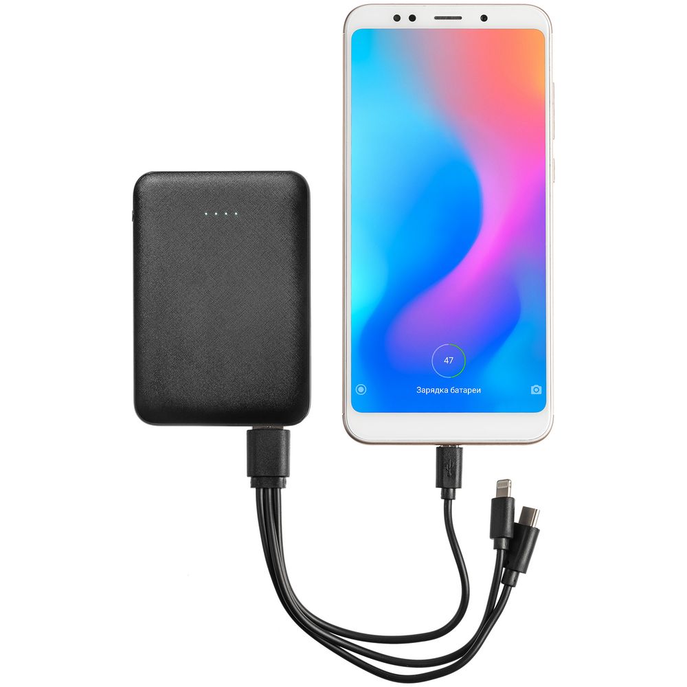 Внешний аккумулятор Uniscend Full Feel 10000 mAh, черный