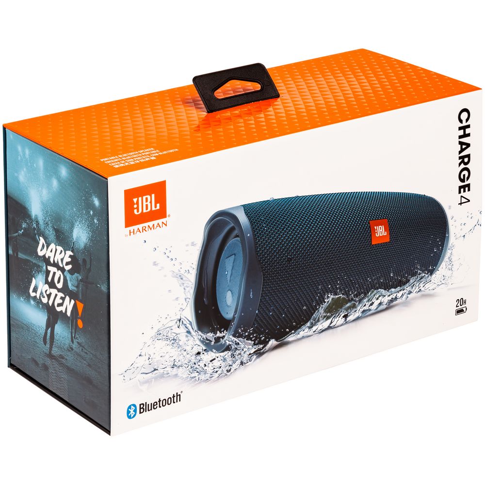 Беспроводная колонка JBL Charge 4, синяя