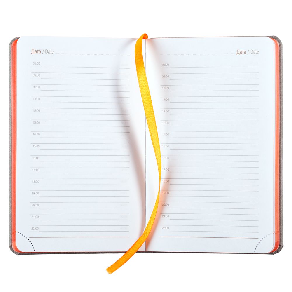 Ежедневник Freenote Small, недатированный, оранжевый